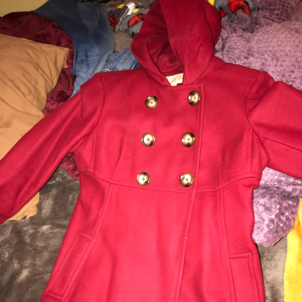 Michael kors red coat